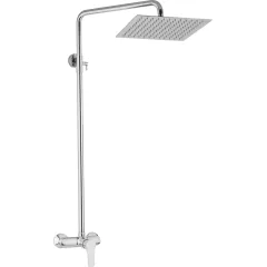 JB Sanitary Sprchová sestava s baterií DOKA s horním vývodem, 30x30cm SK 61 000 00 2