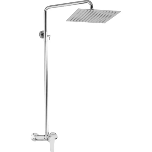 JB Sanitary Sprchová sestava s baterií MIRAM s horním vývodem, 30x30cm SM 61 000 00 2