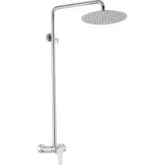 JB Sanitary Sprchová sestava s baterií MIRAM s horním vývodem, průměr 30cm SM 61 000 00 4