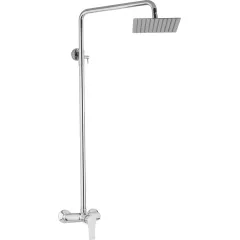 JB Sanitary Sprchová sestava s baterií MIRAM s horním vývodem, 25x25cm SM 61 000 00 5