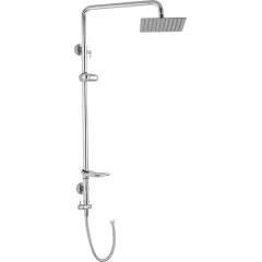 JB Sanitary Sprchová sestava pro dolní vývod, sprcha 25x25cm SS 51 21