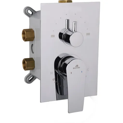 JB Sanitary Podomítkový box DOKA, třícestný K10 72 00