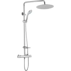 JB Sanitary Sprchový set s termostatickou baterií s dvěma vývody, průměr 30cm, s příslušenstvím ST 62 001 12 4