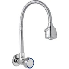 JB Sanitary Nástěnná baterie na studenou vodu s pružným ramínkem A10 03 90