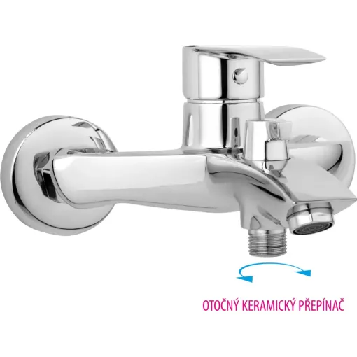 JB Sanitary Vanová nástěnná baterie HEDA, rozteč 150 mm C10 50 00