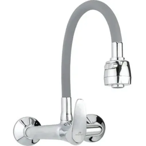 JB Sanitary Nástěnná baterie SLIM, rozteč 150 mm, šedé flexi ramínko A10 38 98