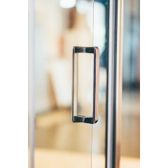 Sprchové dveře otevírací Brix 1200, chrom, čiré sklo, levé provedení