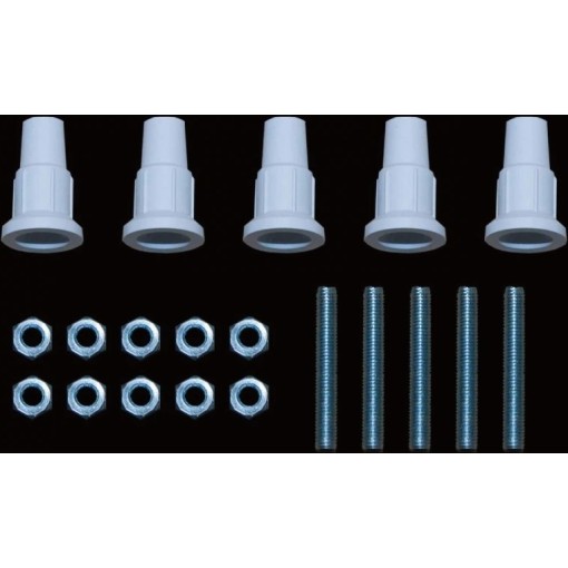 Montážní nohy pro vaničky, sada 5ks