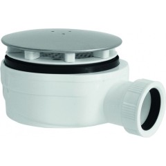 Sifon pro sprchové vaničky extra nízký, chrom, průtok 52 l/min