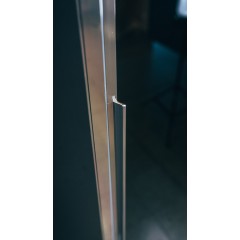 Sprchový kout čtverec otevírací jednokřídlý Tadao 1000x1000, chrom, čiré sklo