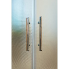 Sprchový kout čtvrtkruh Monte 900x900, chrom, matné sklo