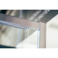 Sprchové dveře posuvné Serra 1600, chrom, čiré sklo