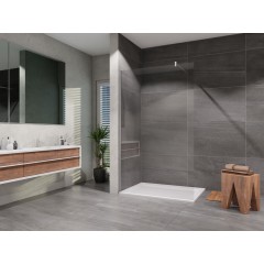 Sprchová zástěna Walk-IN 1400, chrom, čiré sklo