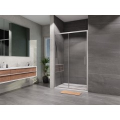 Sprchové dveře posuvné Vati 1200, chrom, matné sklo