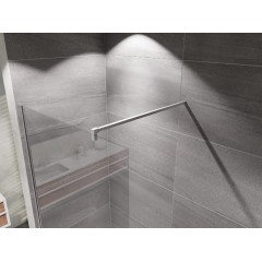 Sprchová zástěna Walk-IN 1200, chrom, matné sklo