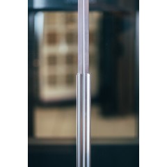 Sprchový kout obdélník otevírací dvoukřídlý Tadao 1000x900, chrom, čiré sklo