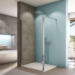 SanSwiss TOP-LINE S Montážní set - vodorovná nebo stropní vzpěra + kotvicí a ukončovací profil BTK1.06.2000