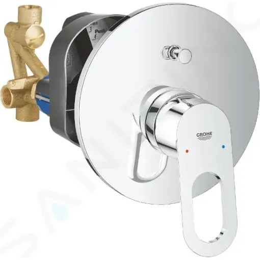 Grohe Vanová baterie pod omítku s tělesem, chrom 29081000