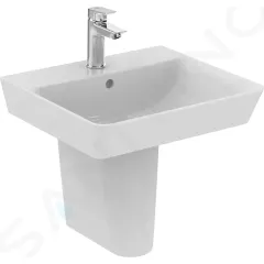 Ideal Standard Umyvadlo Cube 50x45x16 cm, s přepadem, otvor pro baterii, bílá E030101