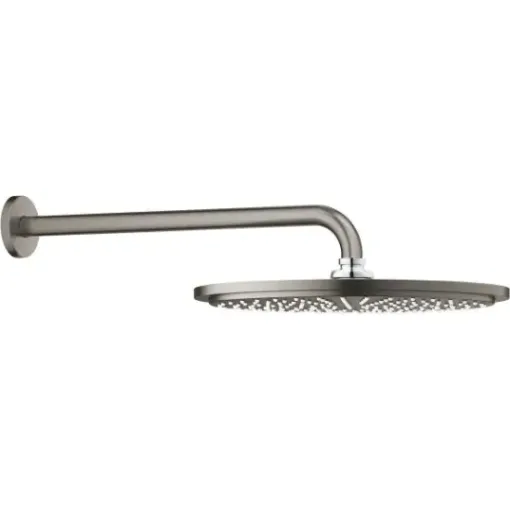 Grohe Hlavová sprcha Cosmopolitan 310 s ramenem 38 cm, 1 proud, kartáčovaný tmavý grafit 26066AL0