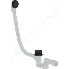 kielle Vanová odtoková a přepadová souprava Click-Clack, délka 1000 mm, matná černá 116010114