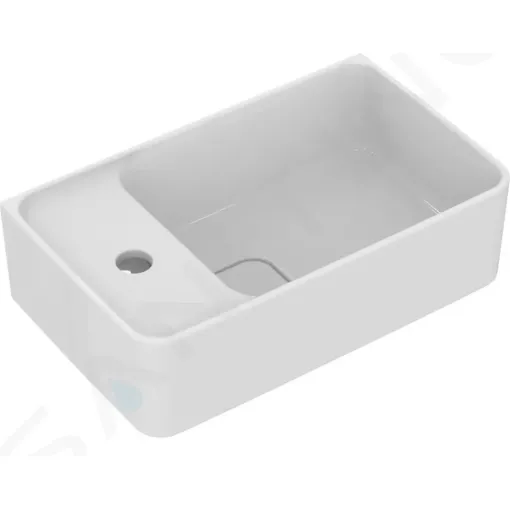 Ideal Standard Umývátko 45x27 cm, s přepadem, otvor pro baterii vlevo, bílá T299501