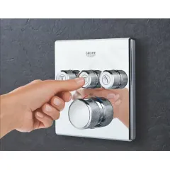 Grohe Termostatická baterie pod omítku, 3 ventily, chrom 29126000