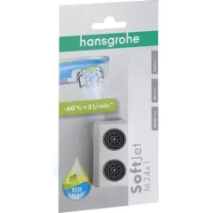Hansgrohe Perlátor SoftJet M24 x 1 s omezovačem průtoku na 5 l/min, chrom 13182000