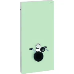 Geberit Sanitární modul pro závěsné WC, 101 cm, spodní přívod vody, mátově zelená 131.021.SL.5