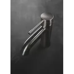 Grohe Páková umyvadlová baterie s výpustí, kartáčovaný tmavý grafit 23589AL1