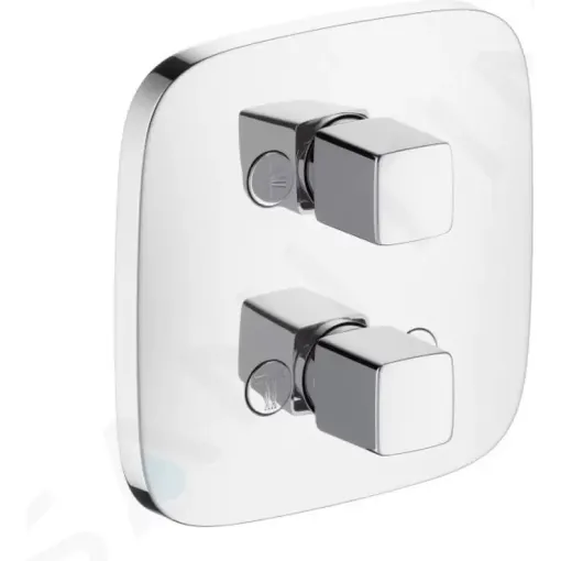 Hansgrohe Uzavírací a přepínací ventil iControl pro PuraVida, chrom 15777000