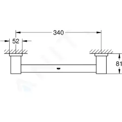 Grohe Madlo, chrom 40514001