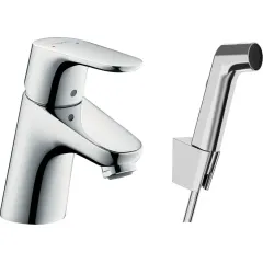 Hansgrohe Souprava pákové baterie 70 s bidetovou sprškou a sprchovou hadicí, chrom 31926000