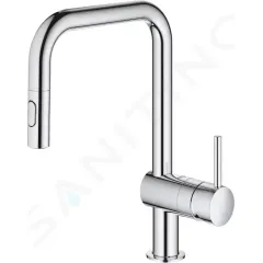 Grohe Dřezová baterie s výsuvnou sprškou, chrom 32322002