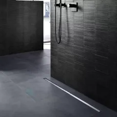 Geberit Nerezový sprchový kanálek 20, 30-130 cm, leštěná/kartáčovaná ocel 154.451.KS.1