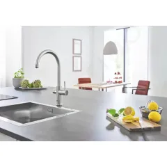 Grohe Dřezová baterie s chladícím zařízením a filtrací, supersteel 31455DC1