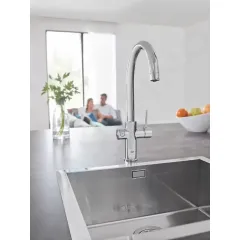 Grohe Dřezová baterie s chladícím zařízením a filtrací, chrom 31455001