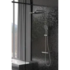kielle Sprchový set s termostatem, 30x20 cm, 3 proudy, chrom 20618000