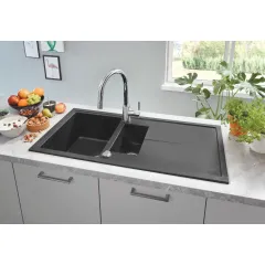 Grohe Dřezová baterie s výsuvnou sprškou, chrom 31483002