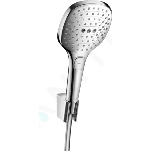 Hansgrohe Set sprchové hlavice, 3 proudy, držáku a hadice, chrom 26720000
