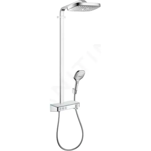 Hansgrohe Sprchový set Showerpipe 300 s termostatem ShowerTablet Select, 3 proudy, chrom 27127000