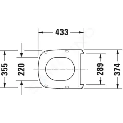 Duravit WC sedátko, bílá 0063710000