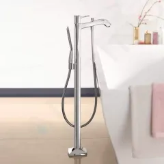 Hansgrohe Páková vanová baterie s páčkovou rukojetí volně stojící na podlaze, chrom 31445000