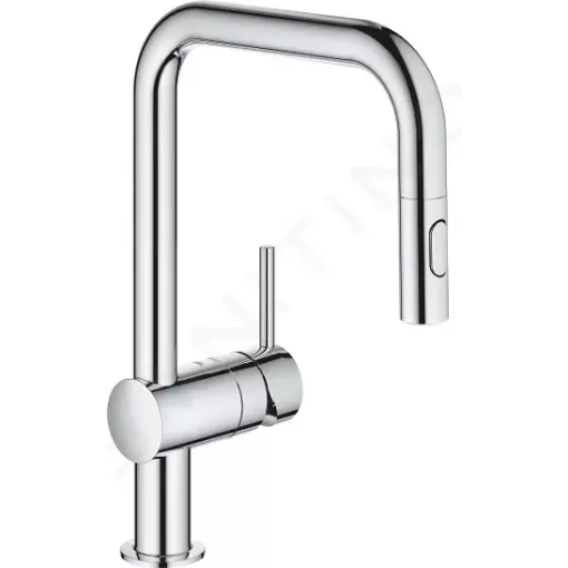 Grohe Dřezová baterie s výsuvnou sprškou, chrom 32322002