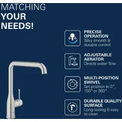 Grohe Dřezová baterie, supersteel 30269DC0