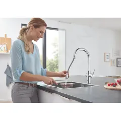 Grohe Dřezová baterie Connected, s chladícím zařízením a filtrací, chrom 31541000