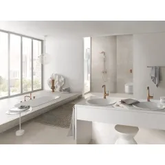 Grohe Sprchový set 310 s termostatem, 3 proudy, kartáčovaný Warm Sunset 26075DL0