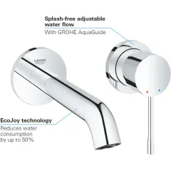Grohe Umyvadlová baterie pod omítku, 2-otvorová instalace, chrom 19408001
