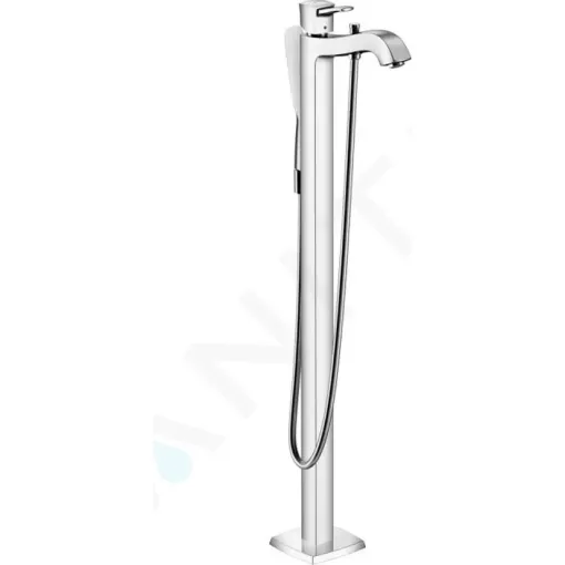 Hansgrohe Páková vanová baterie s páčkovou rukojetí volně stojící na podlaze, chrom 31445000