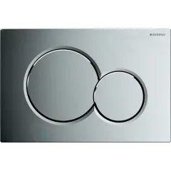 Geberit Set předstěnové instalace, klozet Alpha se sedátkem, tlačítko Sigma01, lesklý chrom 110.302.00.5 NR2